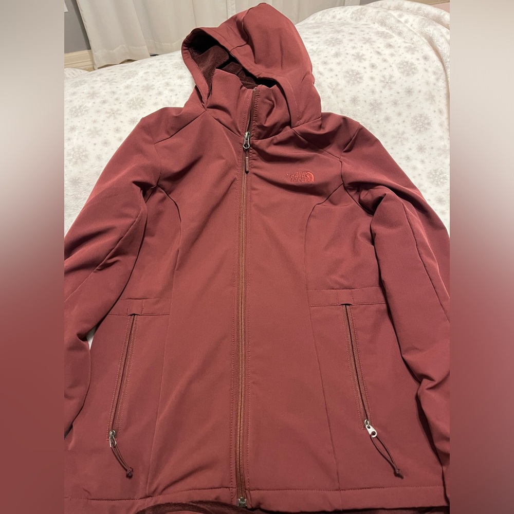 Burgundy The North Face Jacket